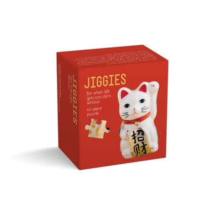 Lucky Cat Jiggie Puzzle 44 Pieces by Gibbs Smith Gift