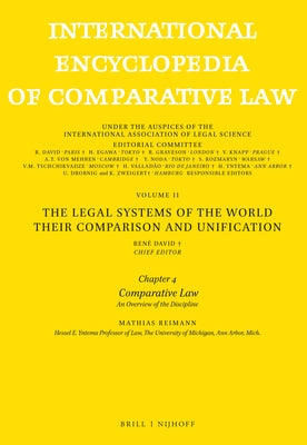 International Encyclopedia of Comparative Law, Instalment 44 by Reimann, Mathias