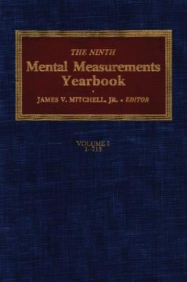 The 9th Mental Measurements Yearbook by Buros Center