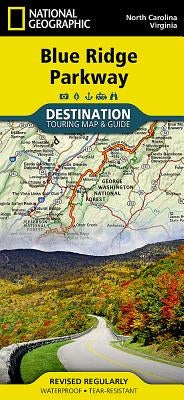Blue Ridge Parkway Map by National Geographic Maps