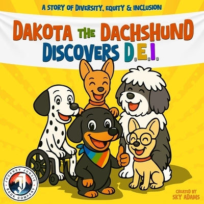 A Story of Diversity, Equity, & Inclusion for Kids Ages 6-9: Dakota the Dachshund Discovers D.E.I.: A Social-Emotional Learning Book for Children Abou by Adams, Sky
