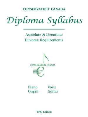 Diploma Syllabus Conservatory Canada by 