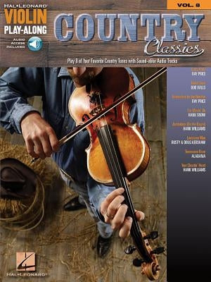 Country Classics - Violin Play-Along Volume 8 Book/Online Audio [With CD (Audio)] by Hal Leonard Corp