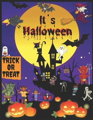 It's Halloween: I Spy Spooky Learning Activity Book For Kids by Project, Mega Active
