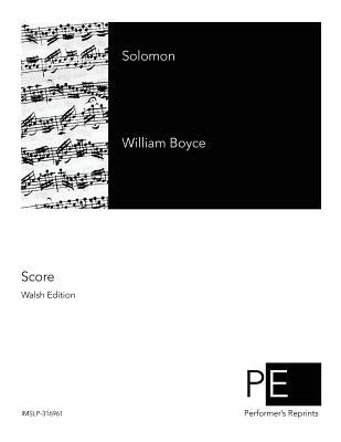 Solomon by Boyce, William