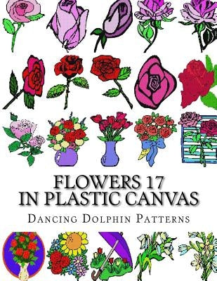 Flowers 17: in Plastic Canvas by Patterns, Dancing Dolphin