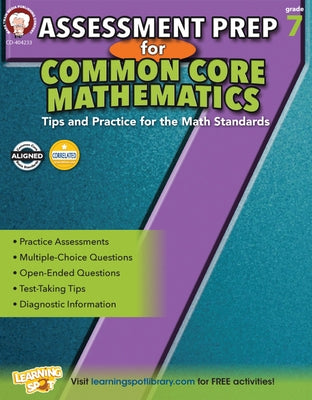 Assessment Prep for Common Core Mathematics, Grade 7 by Mace, Karise