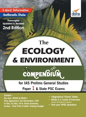 The Ecology & Environment Compendium for IAS Prelims General Studies Paper 1 & State PSC Exams 2nd Edition by Disha Experts