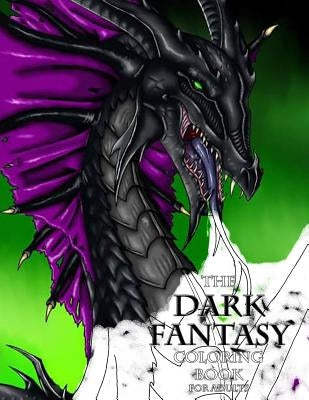 The Dark Fantasy Coloring Book for Adults by Cournoyer, Stephanie