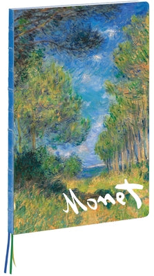 Pine Tree Path, Claude Monet A4 Notebook by Teneues