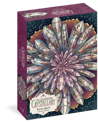 The Illustrated Crystallary Puzzle: Garden Quartz (750 Pieces) by Toll, Maia