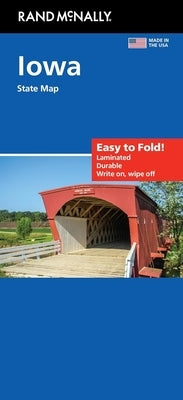 Rand McNally Easy to Fold: Iowa State Laminated Map by Rand McNally