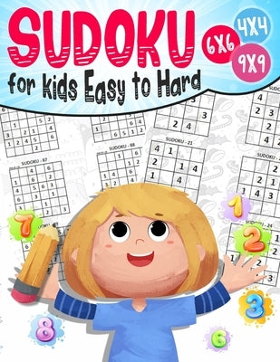Sudoku for kids Easy to Hard: 200 Sudoku Puzzles for Childen 8 to 12 with Solutions - Increase Memory and Logic by Edwards, Jenkins Thomas