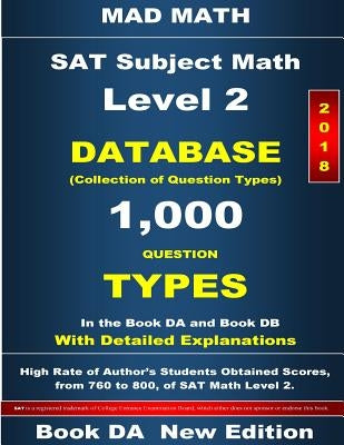 2018 SAT Subject Math Level 2 Book DA by Su, John