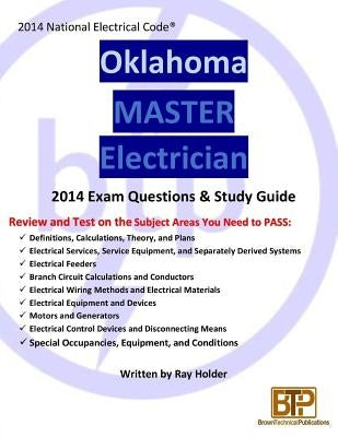 Oklahoma 2014 Master Electrician Study Guide by Holder, Ray