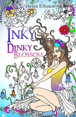 Inky Dinky Blossom: Travel-sized adult colouring, coloring book by Elliston, H. C.