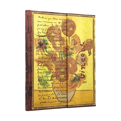 Van Gogh, Sunflowers Ultra Lined Hardcover Journal, 144pg, 120gsm, the Van Gogh Museum Collection by Paperblanks (Embellished Manuscripts Collection) by Paperblanks