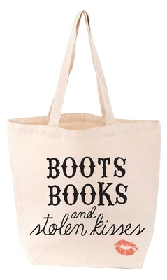 Boots, Books, and Stolen Kisses Tote by Gibbs Smith Gift