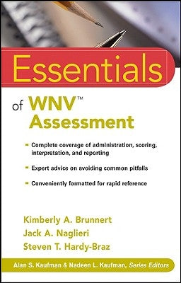 Essentials of Wnv Assessment by Brunnert, Kimberly A.