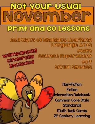 Not Your Usual November Print and Go Lessons by Chapin-Pinotti, Elizabeth