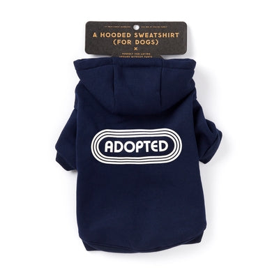 Adopted Dog Hoodie - M by Brass Monkey