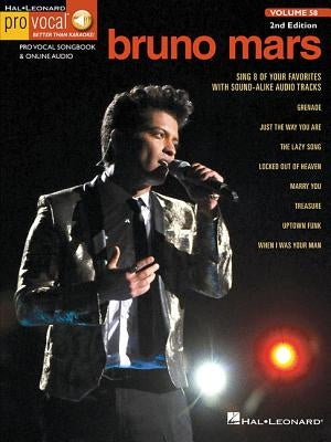 Bruno Mars: Pro Vocal Men's Edition Volume 58 by Bruno Mars