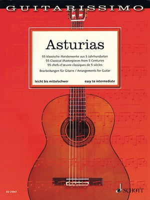 Asturias - 55 Classical Masterpieces from 5 Centuries Guitar by Martin Hegel