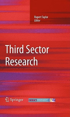 Third Sector Research by Taylor, Rupert