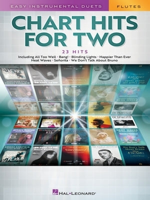 Chart Hits for Two: Easy Instrumental Duets for Two - Flute Edition by Deneff, Peter