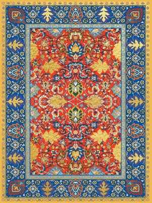 Red Pattern Journal by Editors of Chartwell Books