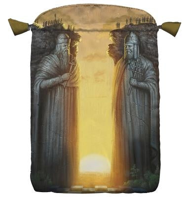 In Between Tarot Satin Bag by Rivolli, Franco