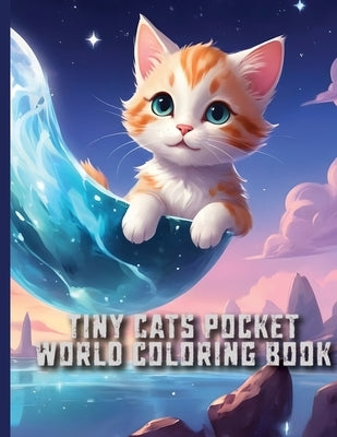 Tiny Cats Pocket World coloring book by Lane, Sean