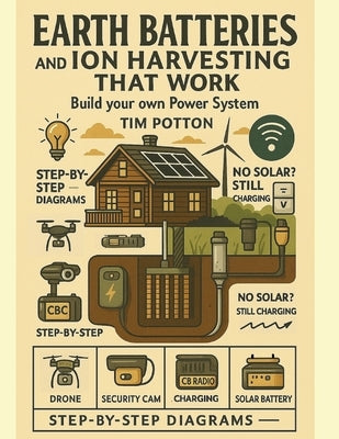 Earth Batteries and Ion Harvesting That Works: DIY Off-Grid Energy Systems Using Earth Batteries, Tesla Ion Harvesters, and Soil & Air Power for Homes by Potton, Tim