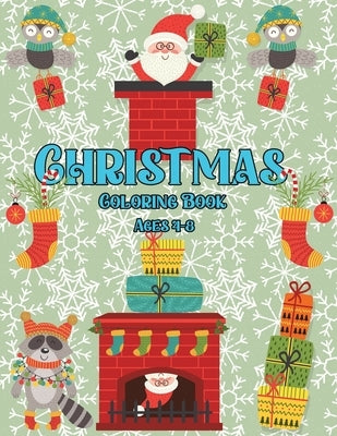 Christmas Coloring Book for Kids 4-8 ages: Xmas Symbols to Color for Children by Stepanenco, Alexandru