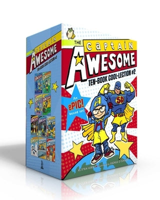 Captain Awesome Ten-Book Cool-Lection #2 (Boxed Set): Captain Awesome vs. the Evil Babysitter; Gets a Hole-In-One; And the Easter Egg Bandit; Goes to by Kirby, Stan