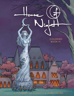 House of Night Coloring Book #1 by Dalian, Aura