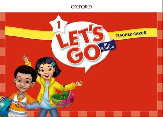 Lets Go Level 1 Teacher Cards 5th Edition by Nakata