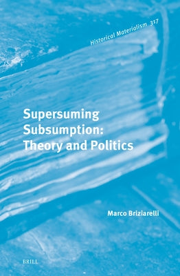 Supersuming Subsumption: Theory and Politics by Briziarelli, Marco
