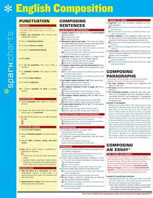 English Composition Sparkcharts: Volume 13 by Sparknotes