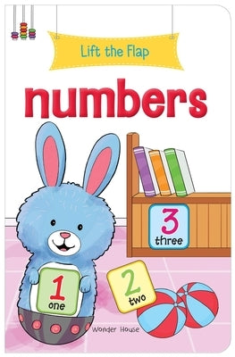 Lift the Flap: Numbers: Early Learning Novelty Board Book for Children by Wonder House Books