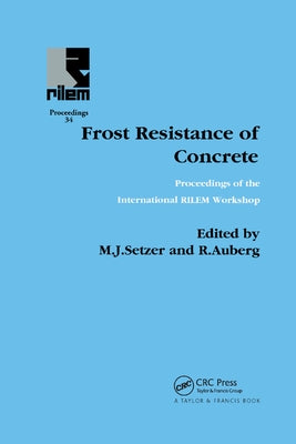 Frost Resistance of Concrete by Auberg, R.