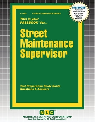 Street Maintenance Supervisor by Passbooks