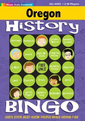 Oregon History Bingo Game by Gallopade International