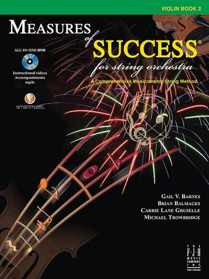 Measures of Success for String Orchestra-Violin Book 2 by Barnes, Gail V.