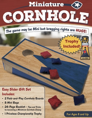 Miniature Cornhole Set: Easy Slider Gift Set by Hayes, Daniel