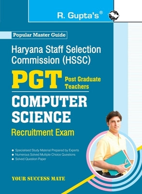 Haryana Staff Selection Commission (HSSC): PGT Computer Science Recruitmet Exam Guide by Rph Editorial Board
