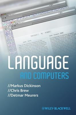 Language and Computers by Dickinson, Markus