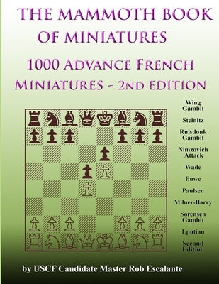 1000 Advance French Miniatures by Escalante, Rob