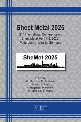 Sheet Metal 2025 by Meschut, G.