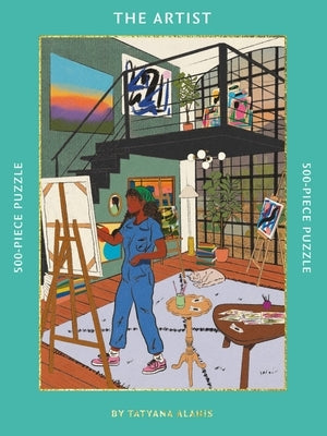 The Artist: A 500-Piece Jigsaw Puzzle by Alanis, Tatyana